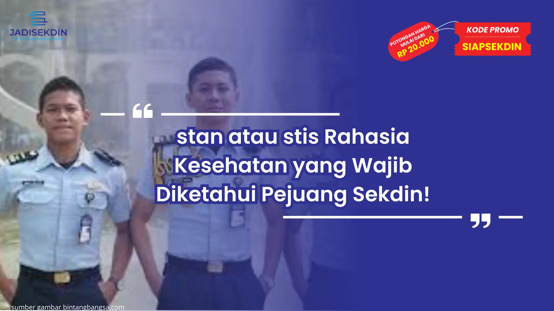 stan atau stis Rahasia Kesehatan yang Wajib Diketahui Pejuang Sekdin!
