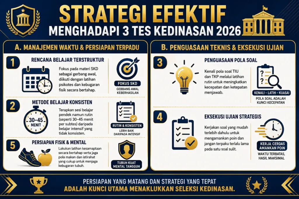 2. Strategi Efektif untuk Menghadapi 3 Tes Kedinasan