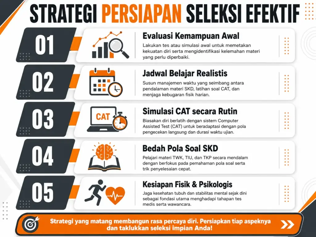 4. Menyusun Strategi Belajar dan Persiapan yang Tepat