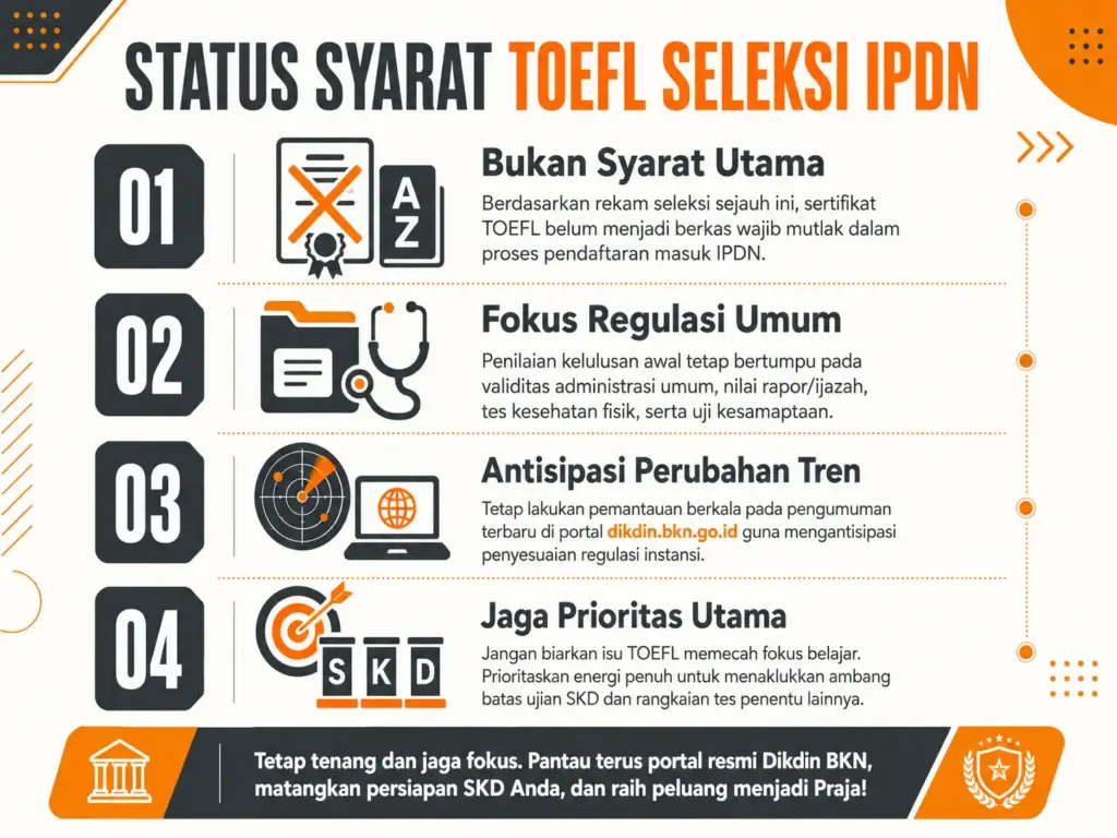 1. IPDN 2026 Apakah Wajib TOEFL