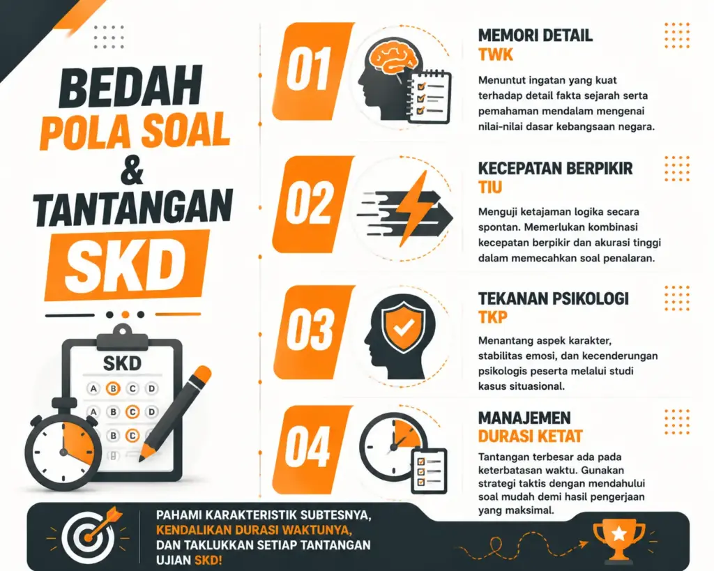 4. Mengenal Pola Soal dan Tantangan SKD