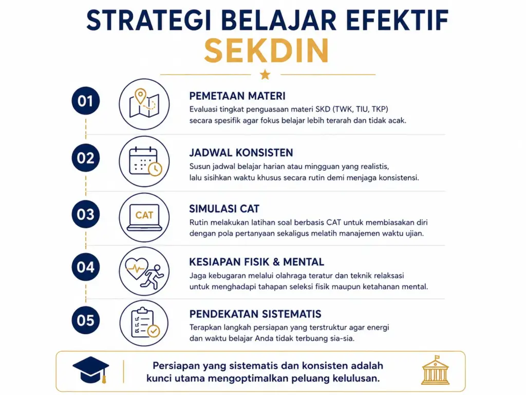 3. Menyusun Strategi Belajar dan Persiapan Efektif