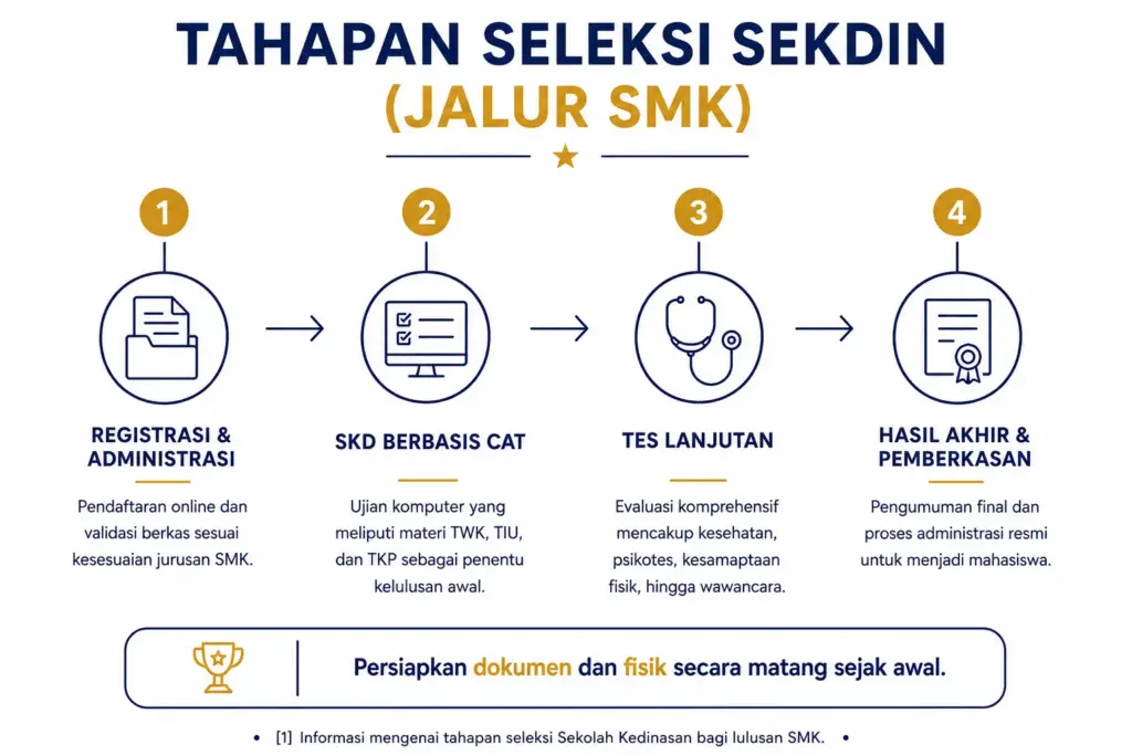 2. Menyelami Tahapan Seleksi Sekdin bagi Anak SMK