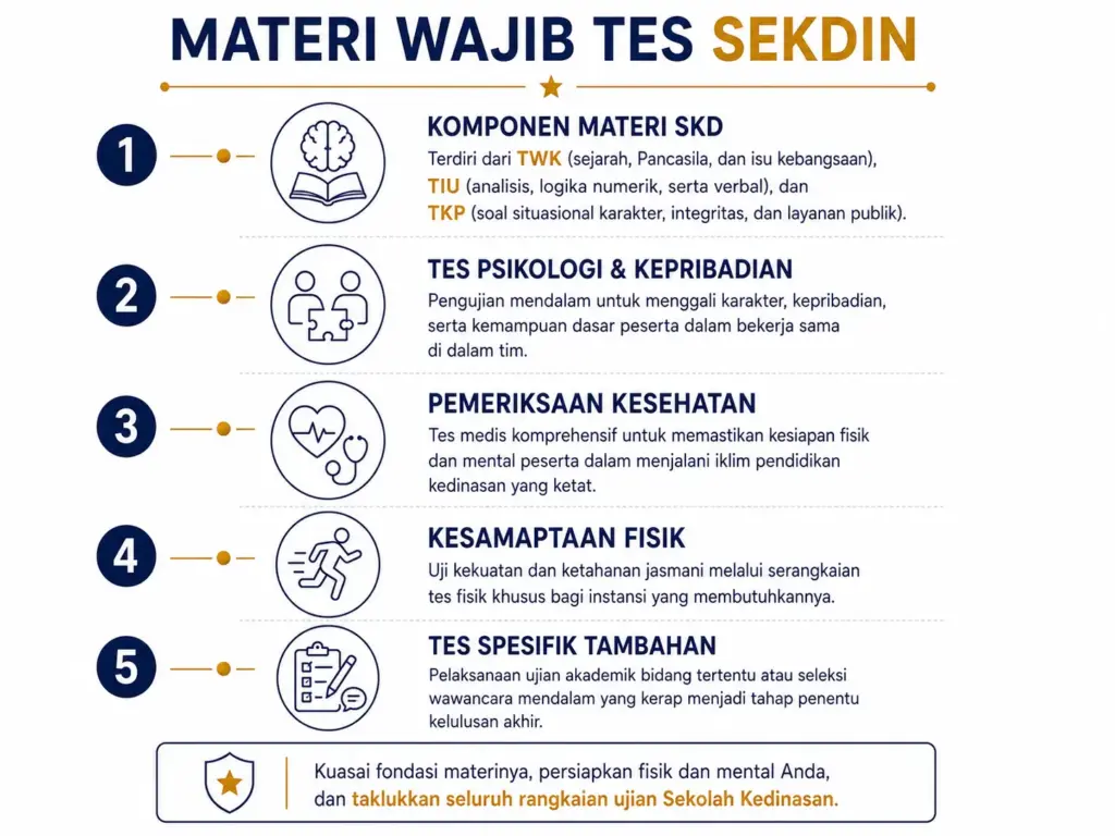 3. Materi Tes yang Wajib Dikuasai