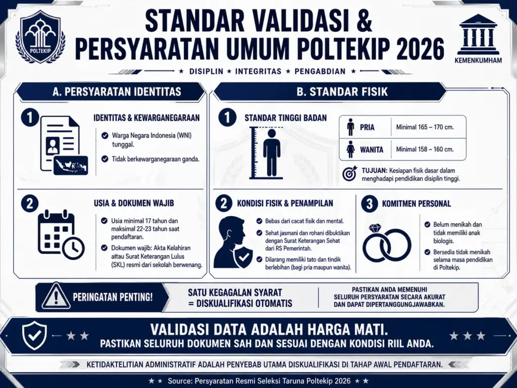 Persyaratan Umum dan Validasi Data