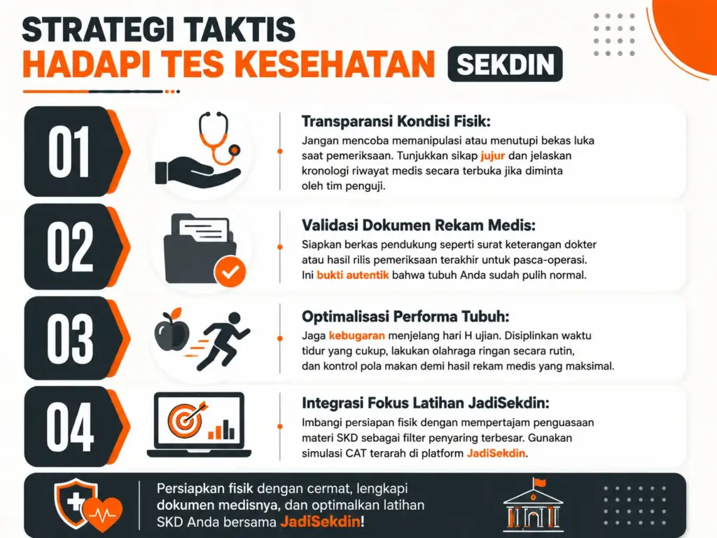 4. Cara Menghadapi Tes Kesehatan