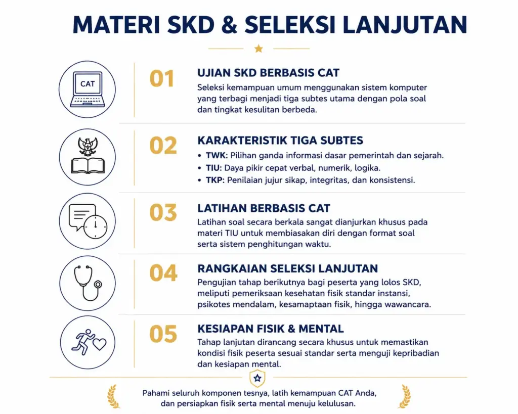 2. Mengenal Materi Tes SKD dan Seleksi Lanjutan
