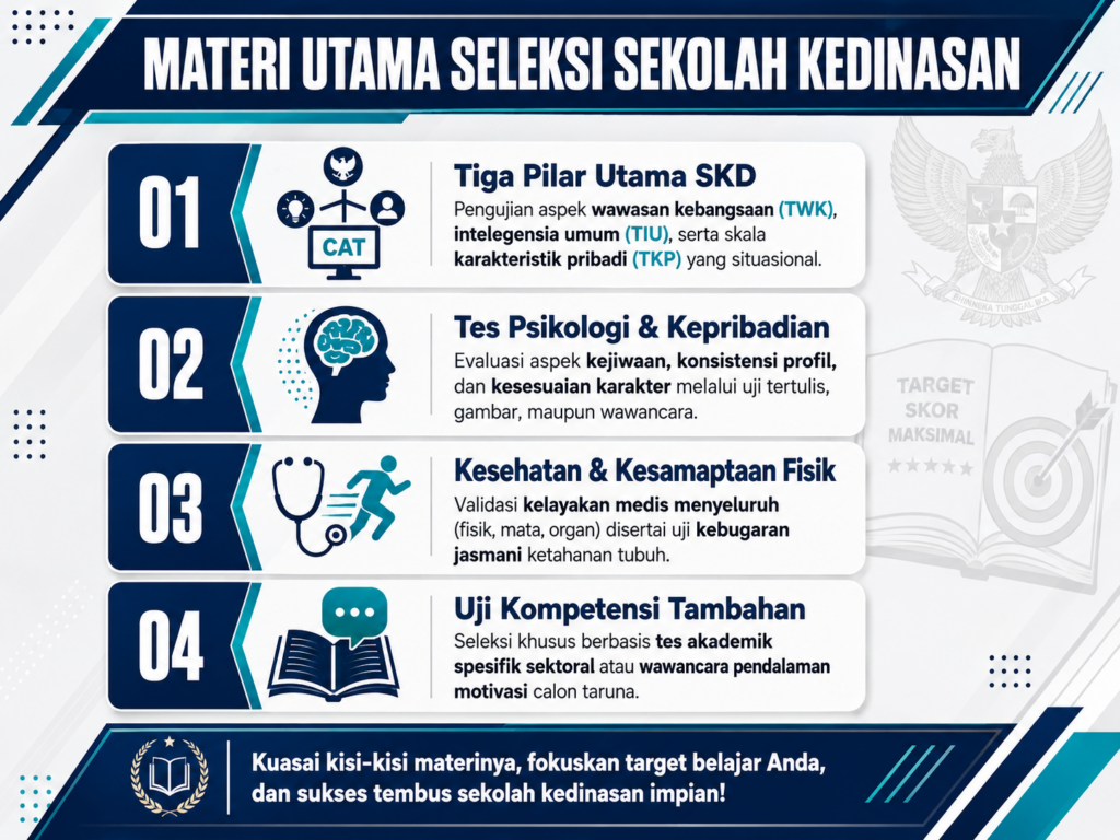 3. Materi Tes Sekolah Kedinasan yang Sering Muncul