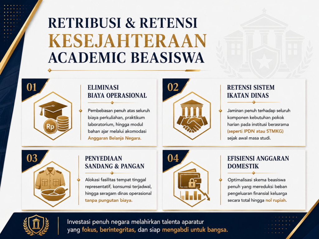 3. Fasilitas Finansial dan Beasiswa Selama Masa Pendidikan