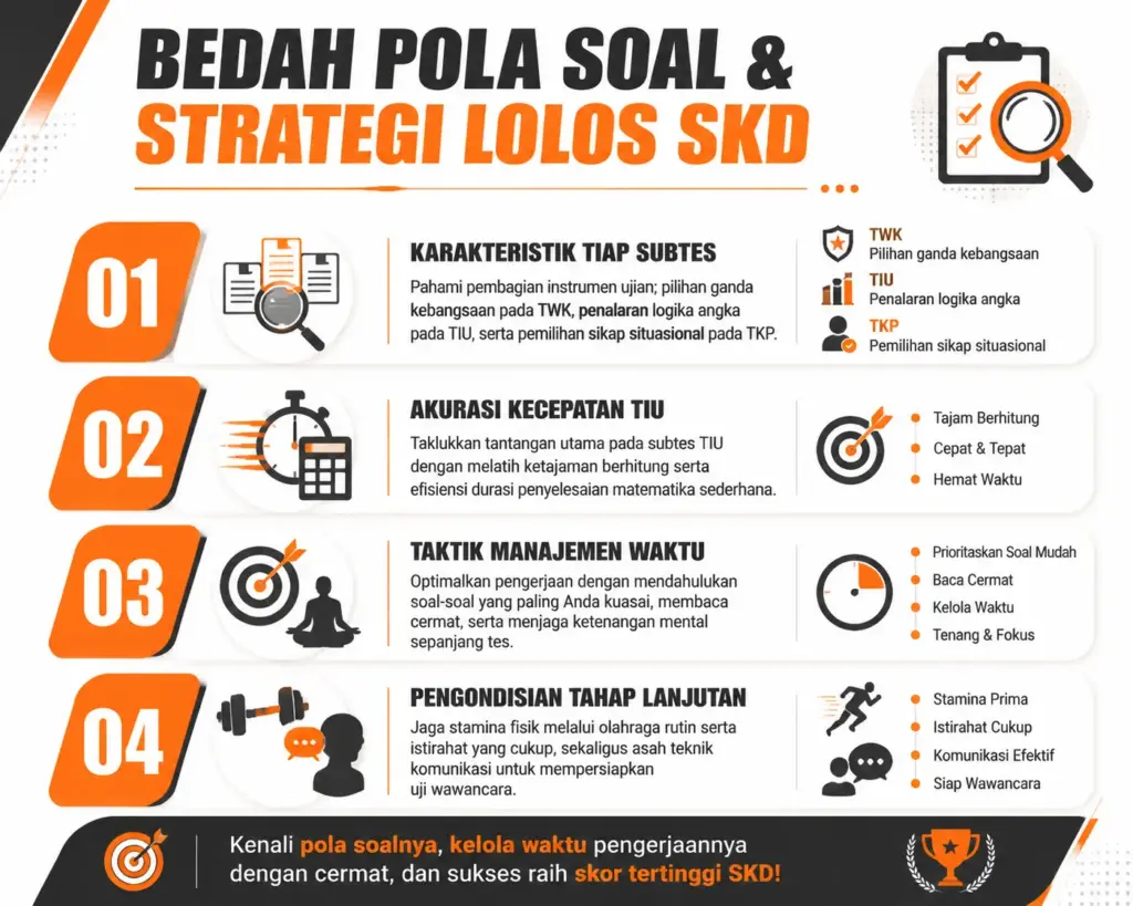 4. Mengupas Pola Soal dan Cara Lolos Tahapan SKD