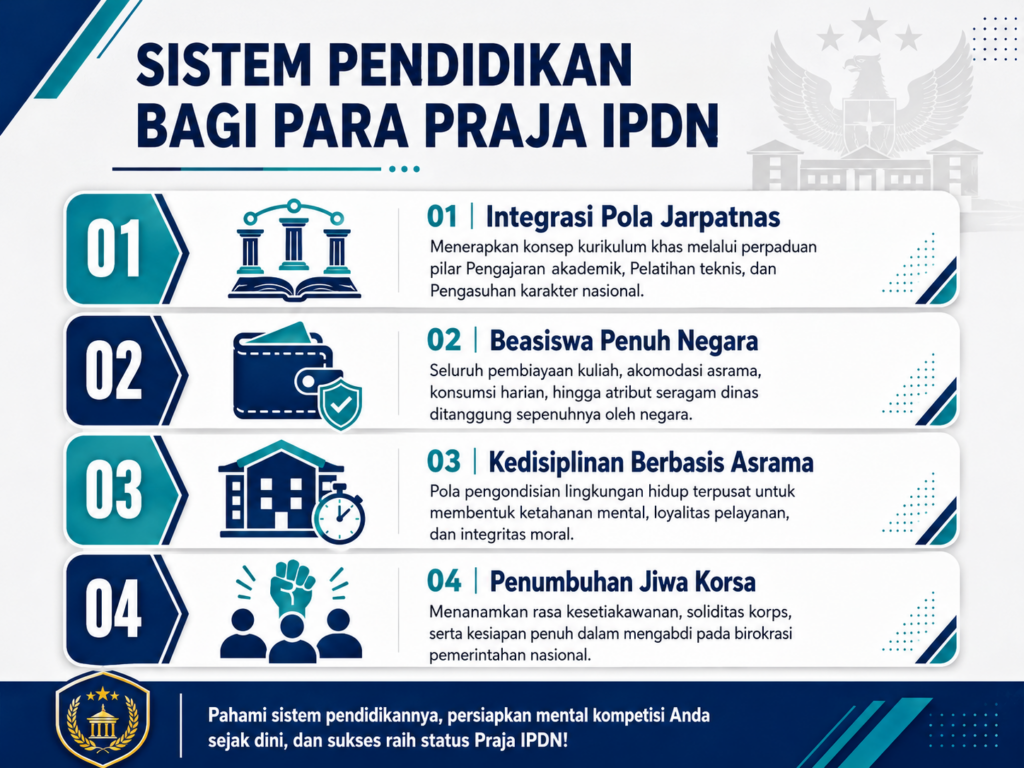 4. Sistem Pendidikan bagi Para Praja