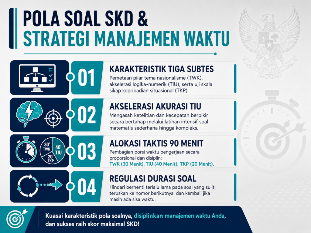 4. Pola Soal SKD dan Strategi Lolos Tepat Waktu