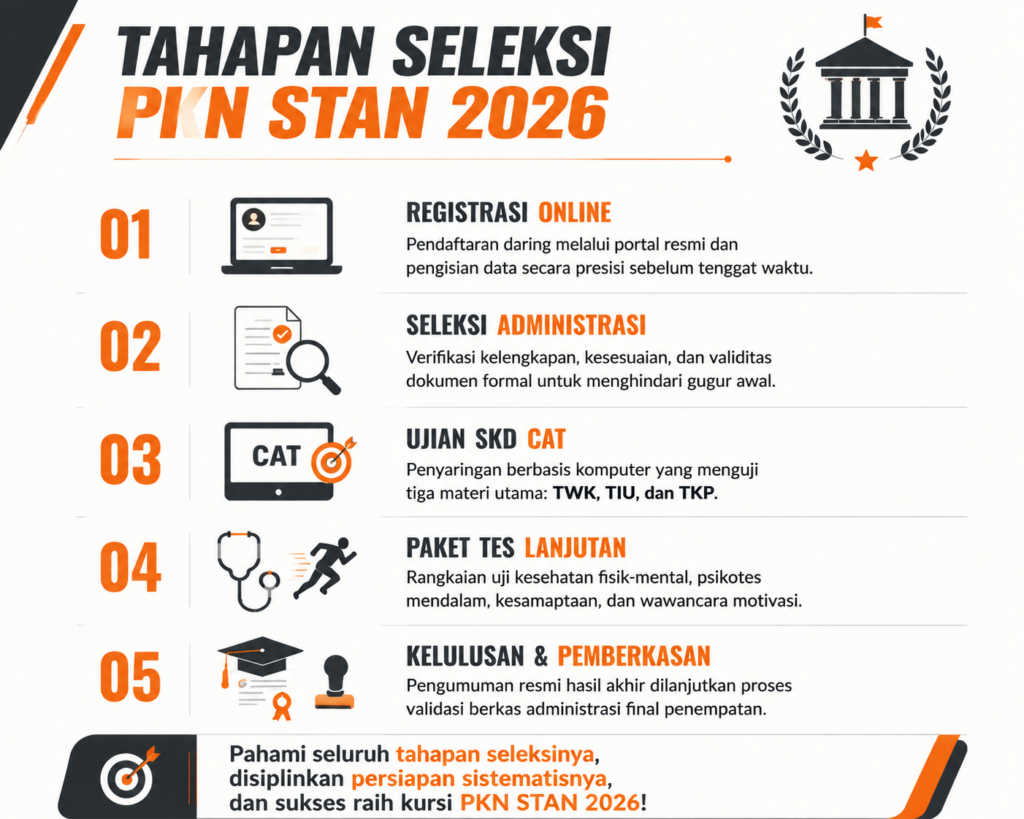 1. Menyelami Tahapan Penting Dalam Penempatan PKN STAN 2026
