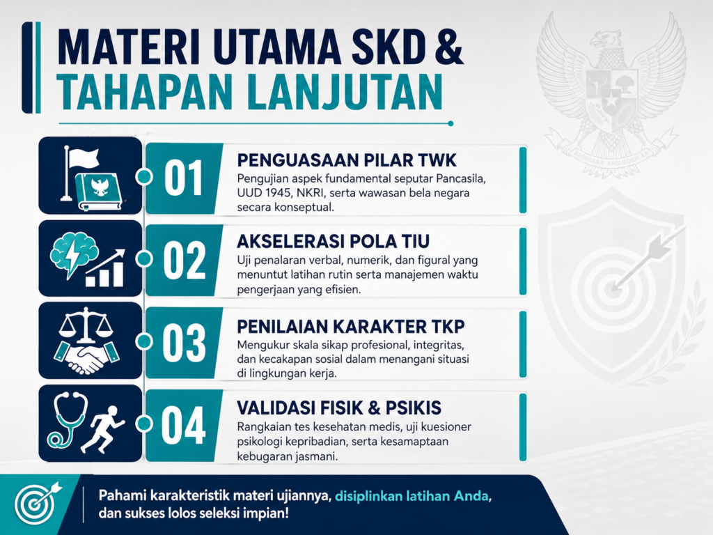 3. Menyelami Materi Tes SKD dan Tahapan Lanjutan