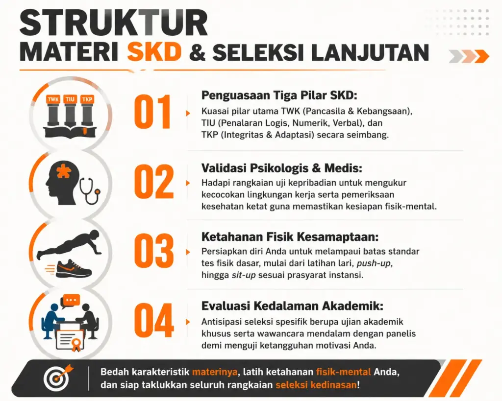2. Bagaimana Materi Tes SKD dan Tahapan Lanjutan Membantu Persiapan