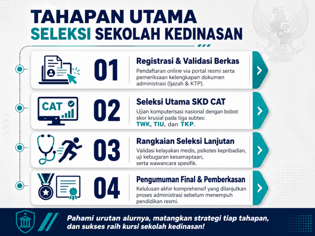 2. Menyelami Tahapan Seleksi Sekolah Kedinasan yang Perlu Kamu Ketahui