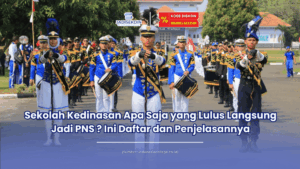 sekolah kedinasan apa saja yang lulus langsung jadi PNS
