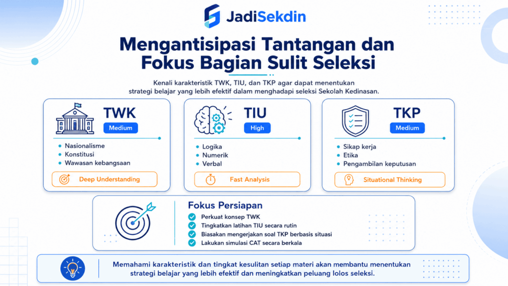 bagaimana seleksi sekolah kedinasan