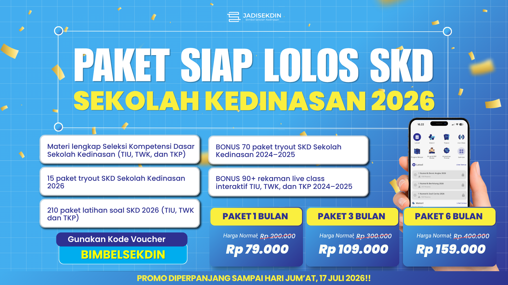 KODE VOUCHER JADISEKDIN - ARTIKEL BIASA