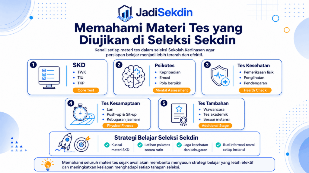 apa saja tahapan tes kedinasan