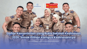 Kementerian yang buka sekolah kedinasan 2026