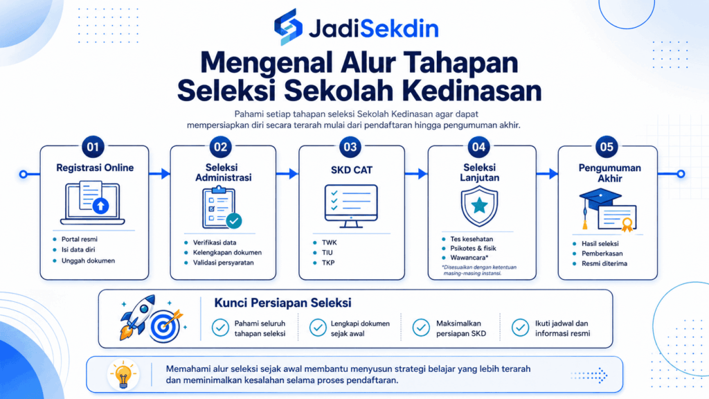 bagaimana seleksi sekolah kedinasan