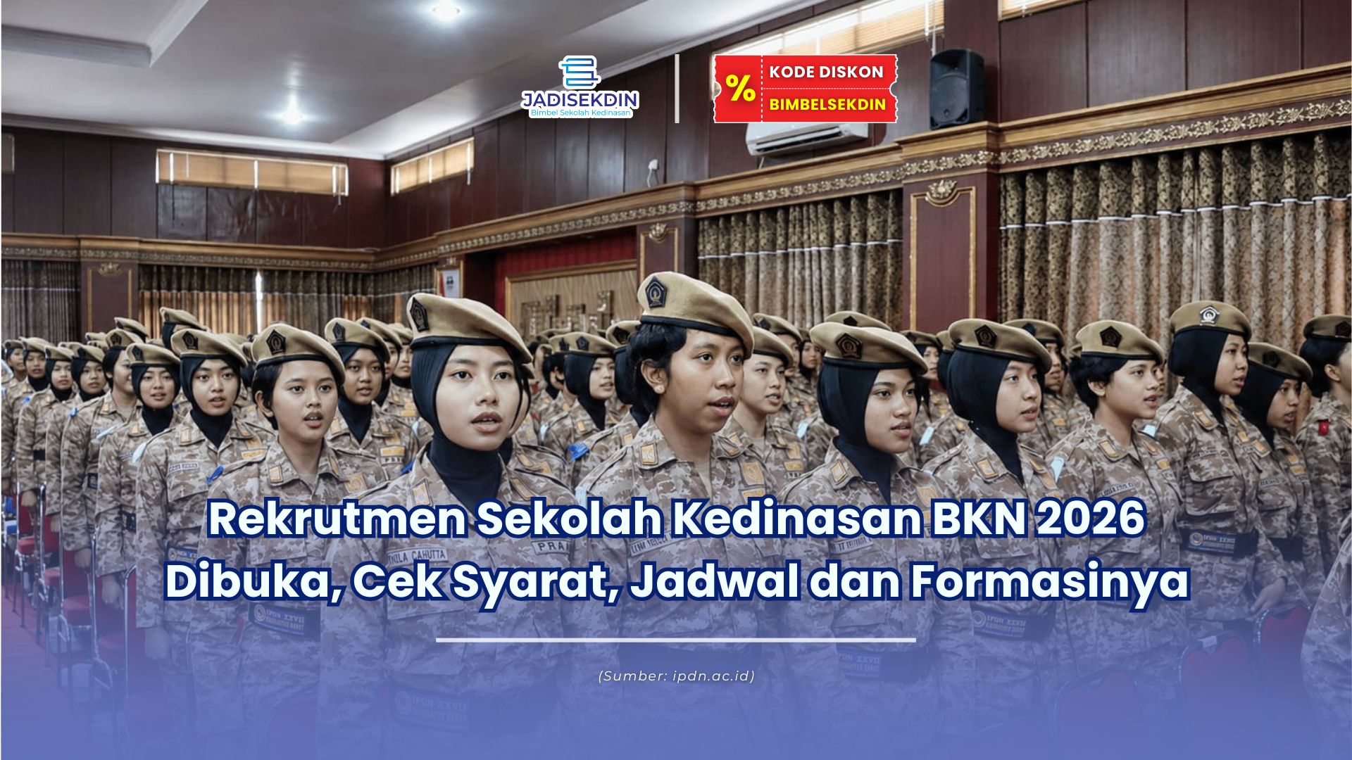 sekola kedinasan 2026