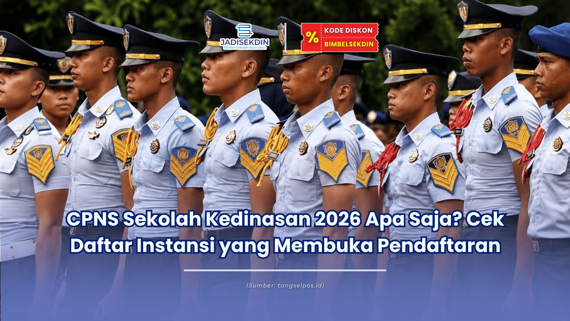 cpns sekolah kedinasan apa saja