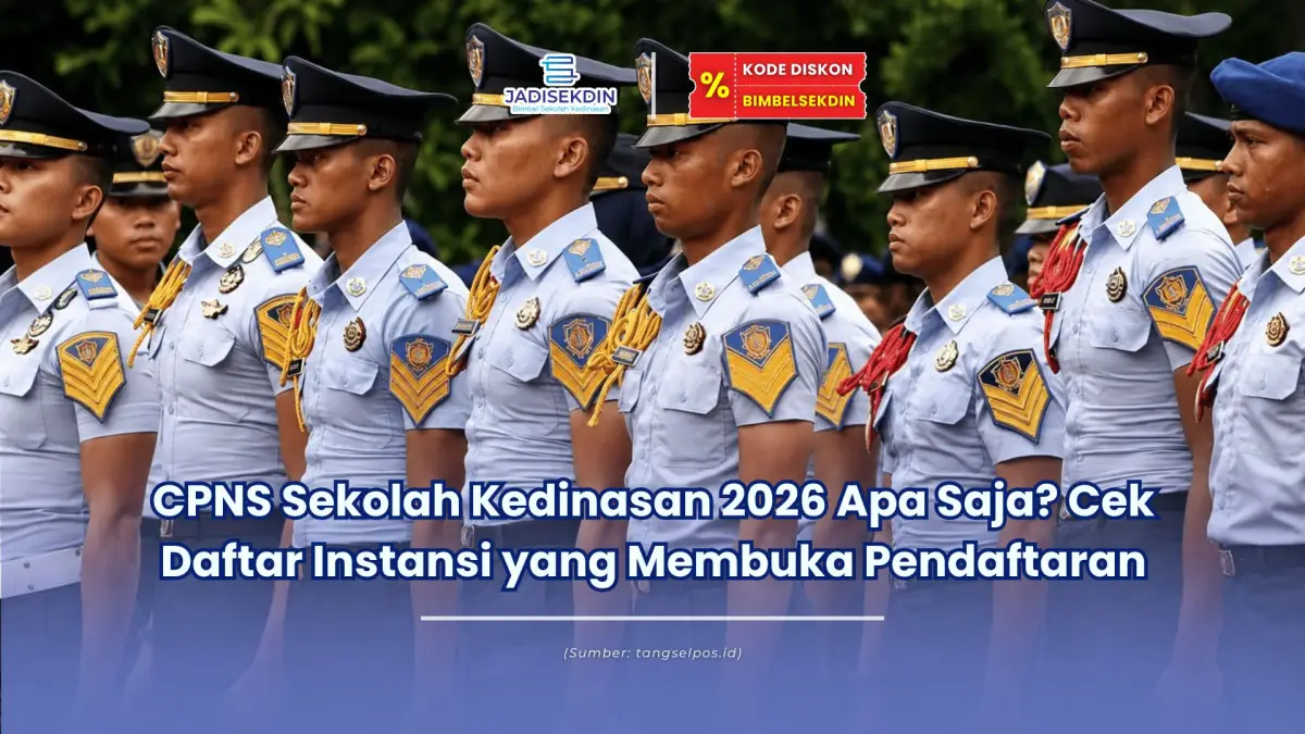 cpns sekolah kedinasan apa saja