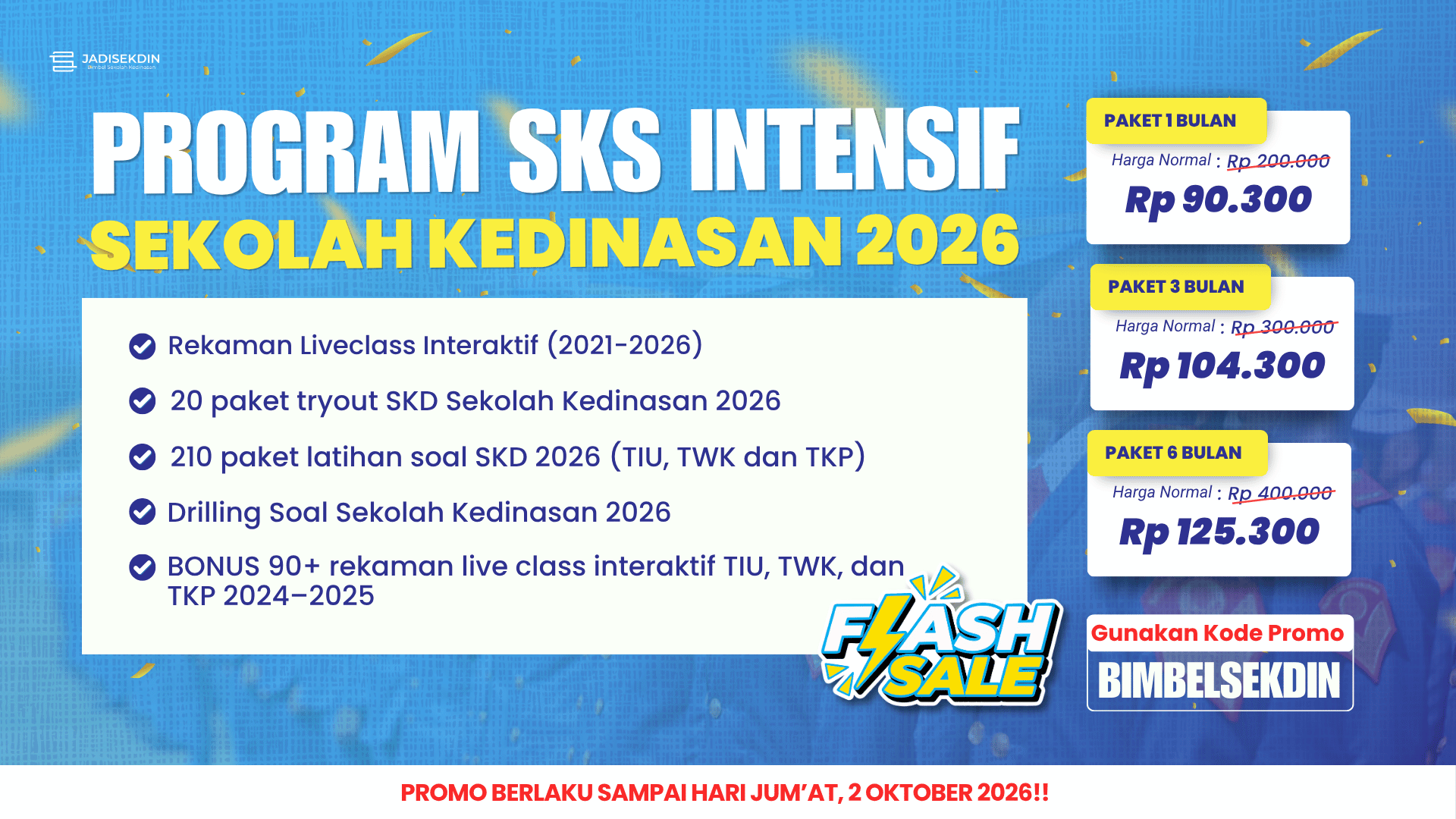 KODE PROMO JADISEKDIN 