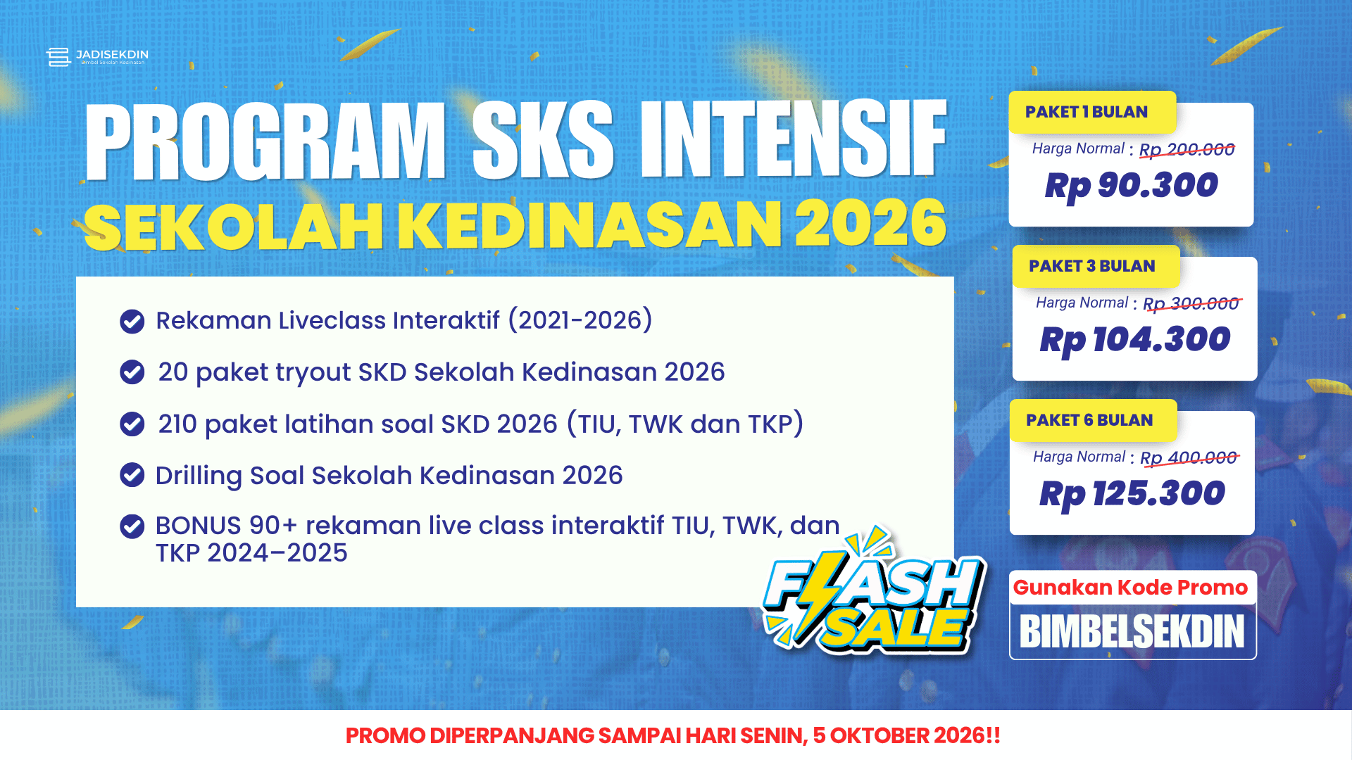 KODE PROMO JADISEKDIN