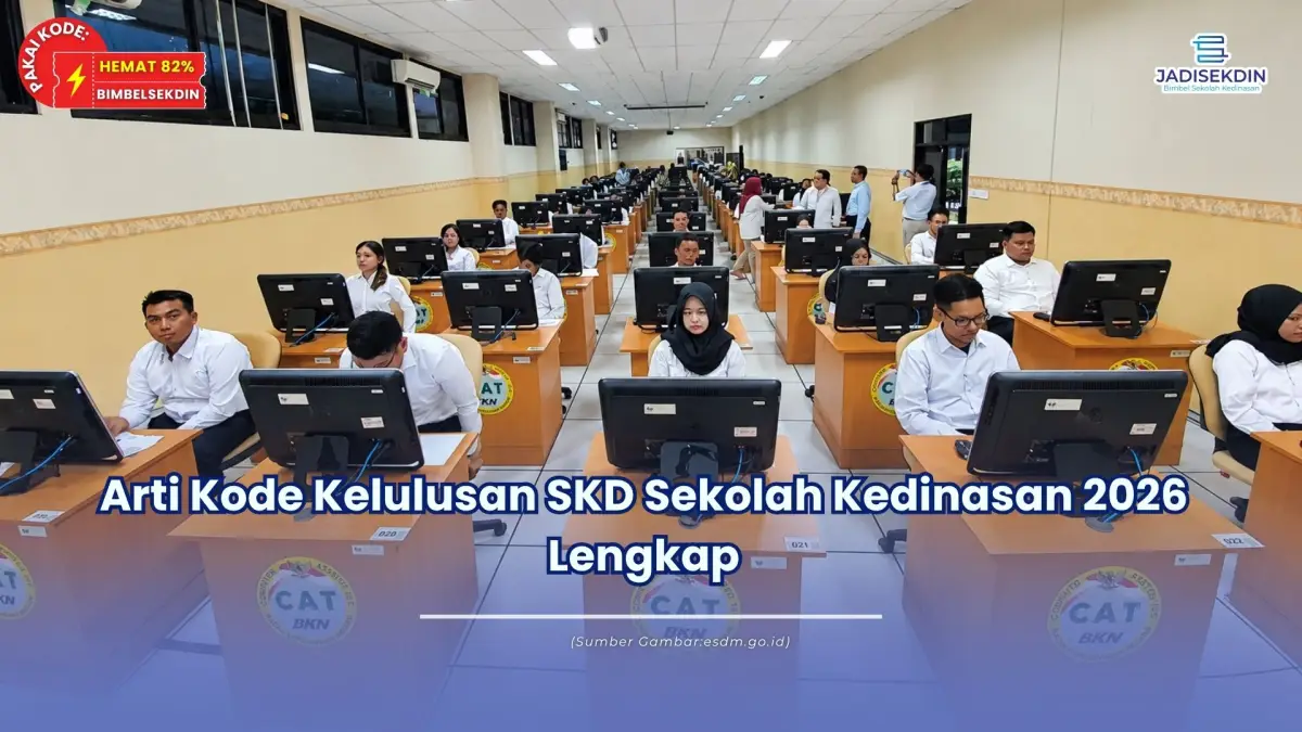 kode kelulusan sekolah kedinasan