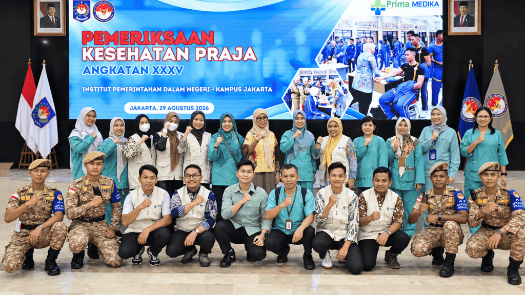 Test kesehatan SEKDIN