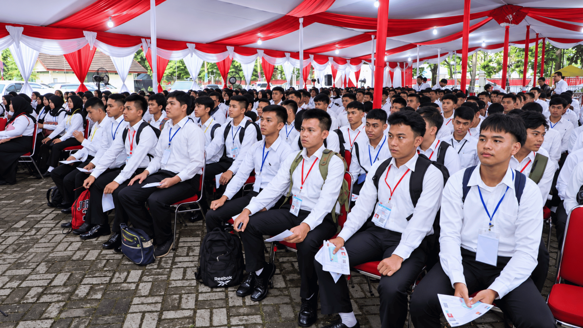 Siswa SEKDIN yang mengikuti seleksi