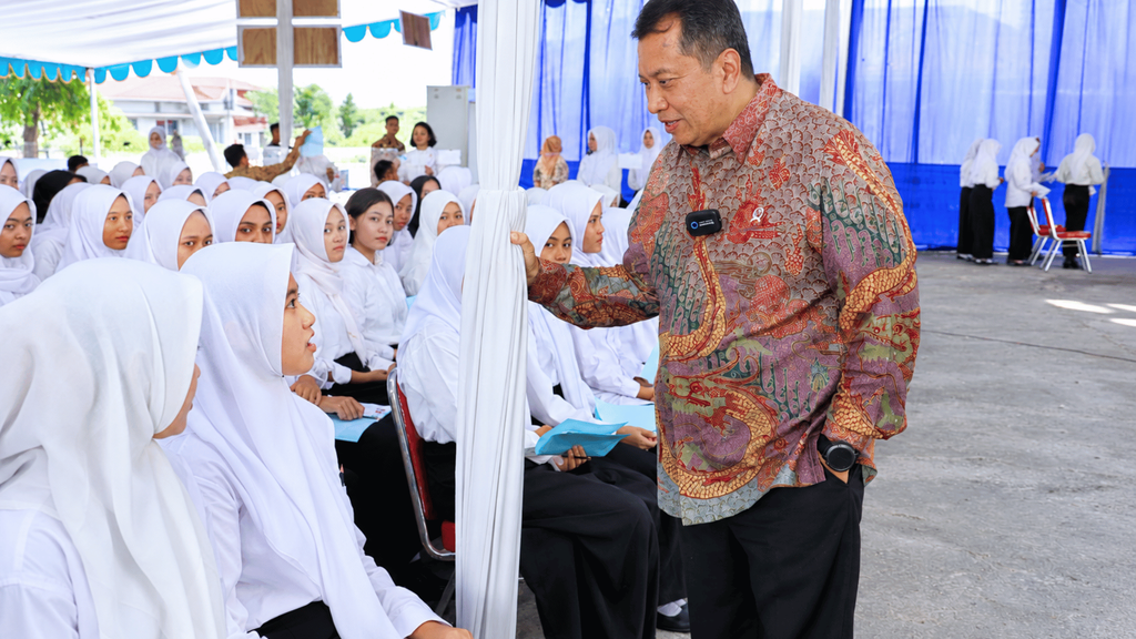 Siswa SEKDIN yang mengikuti seleksi