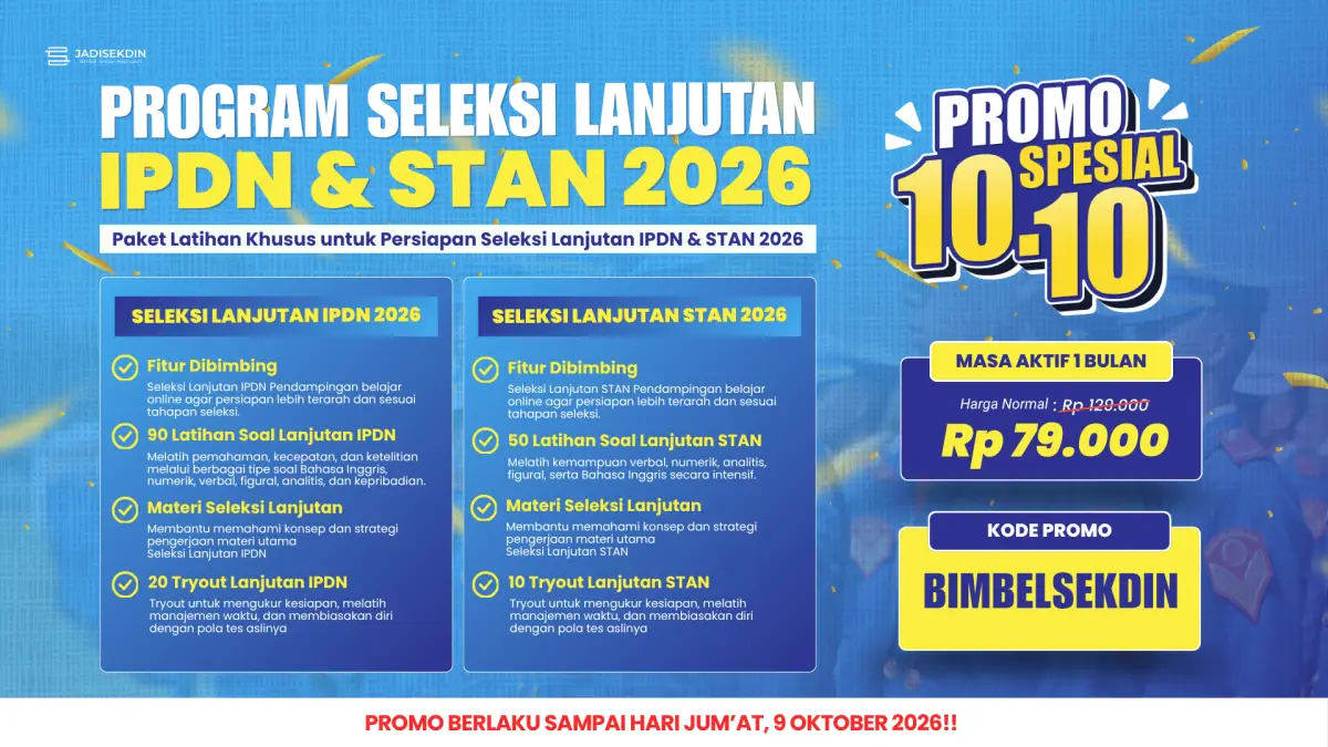 KODE PROMO JADISEKDIN