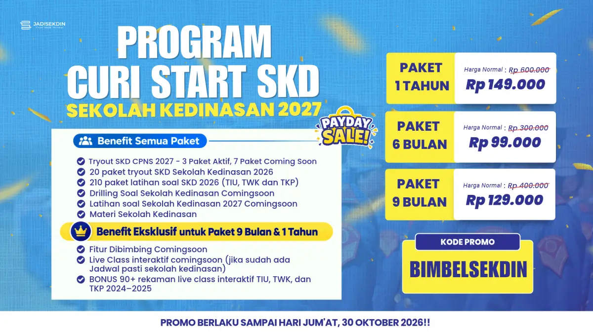 KODE PROMO JADISEKDIN