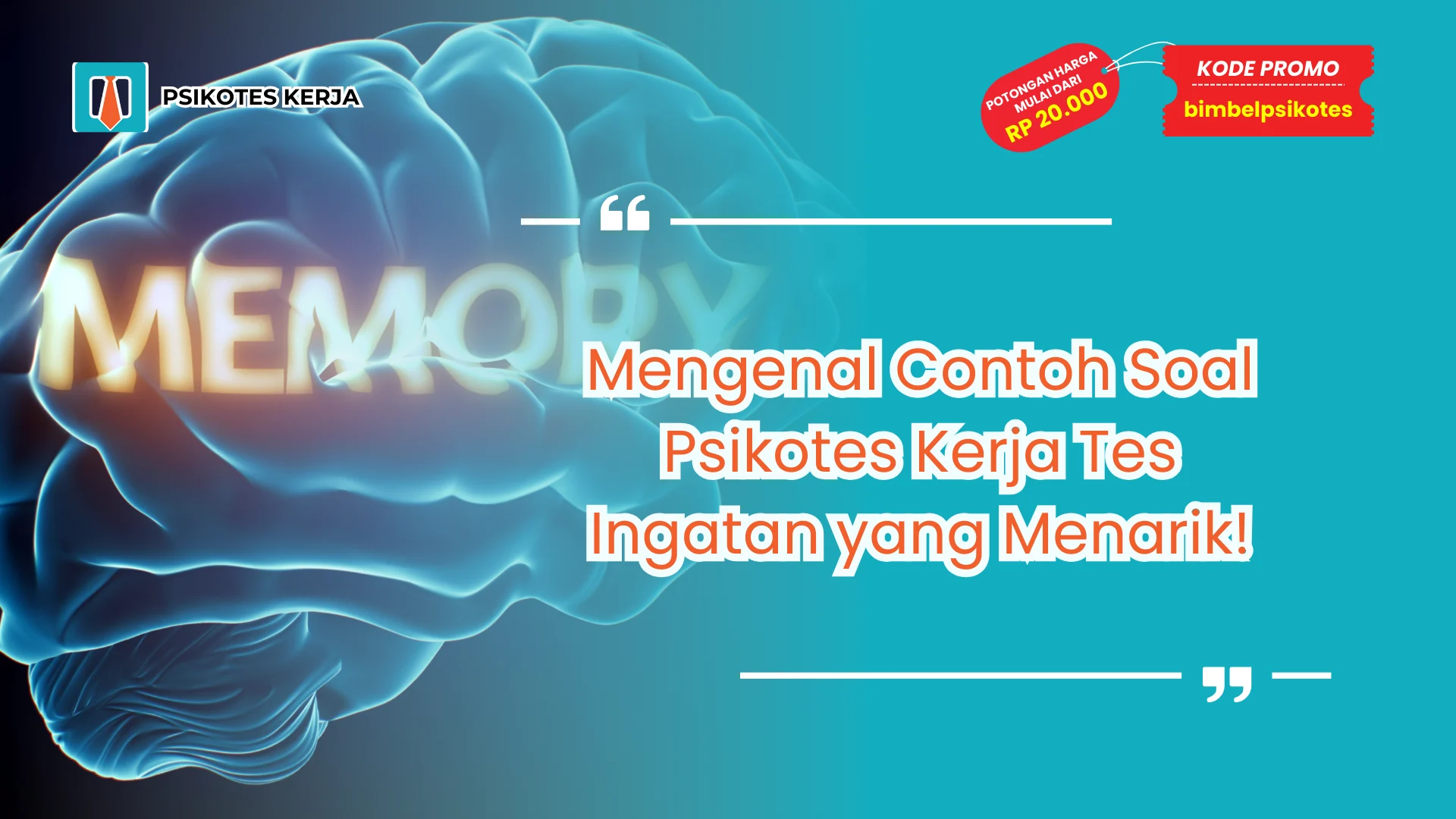 Contoh Soal Psikotes Kerja