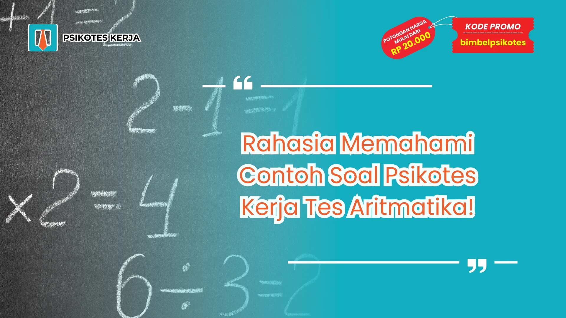 Contoh Soal Psikotes Kerja