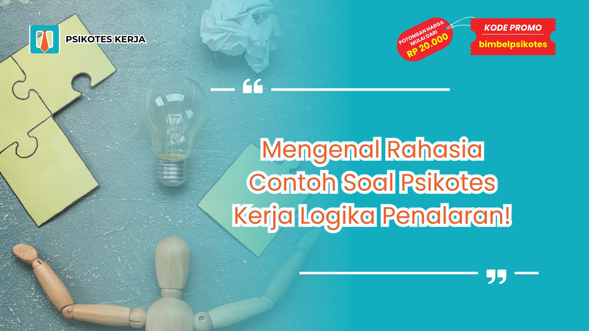 Contoh Soal Psikotes Kerja