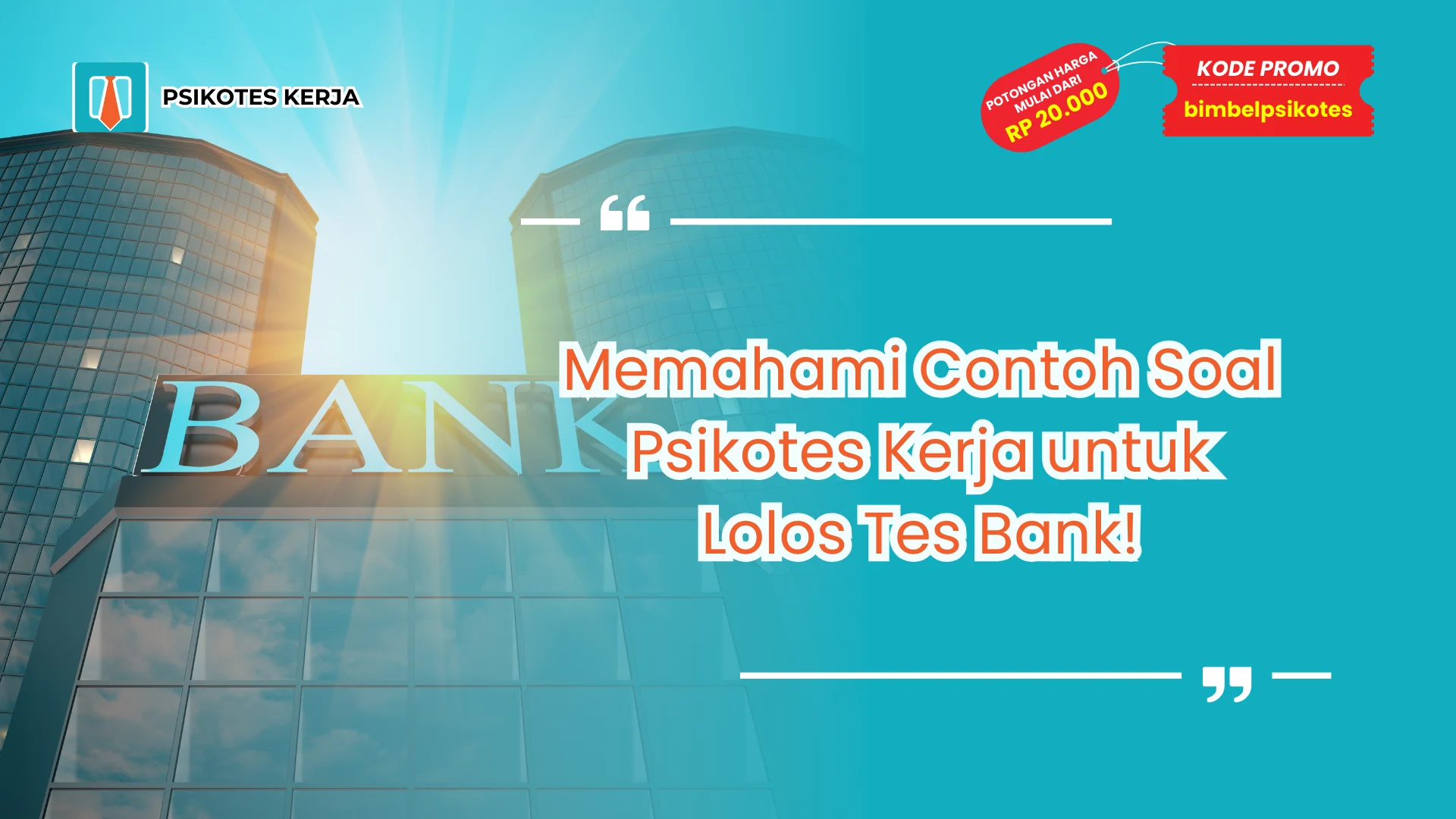 Contoh Soal Psikotes Kerja