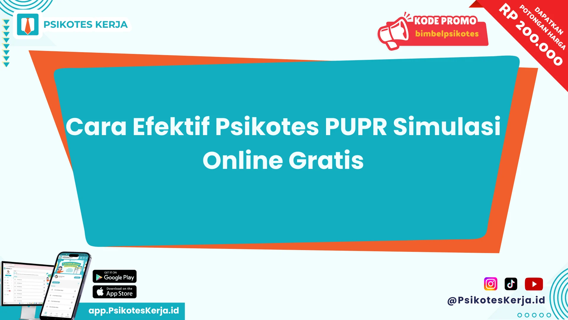 Psikotes PUPR Simulasi Online Gratis