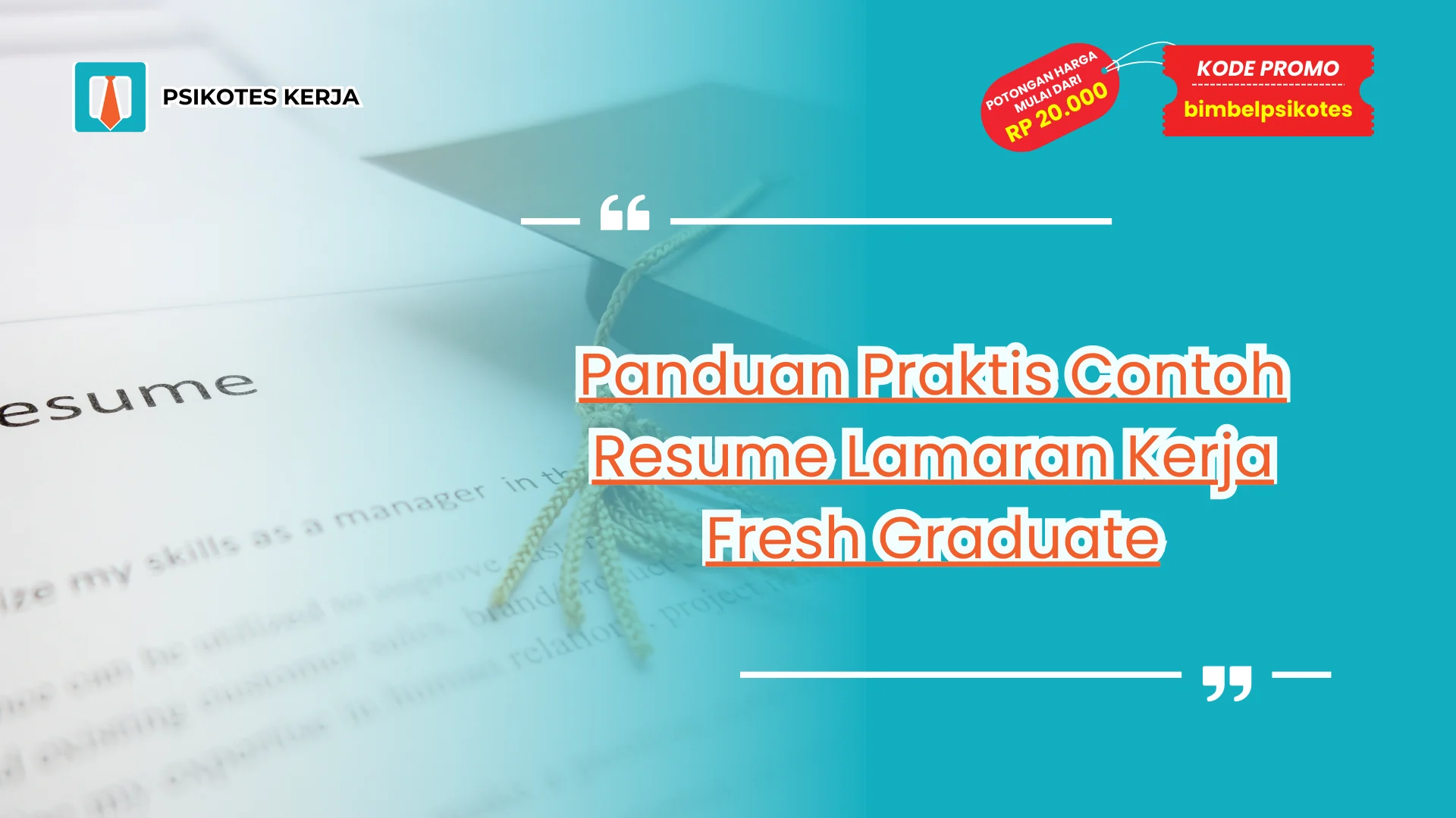 Contoh Resume Lamaran Kerja