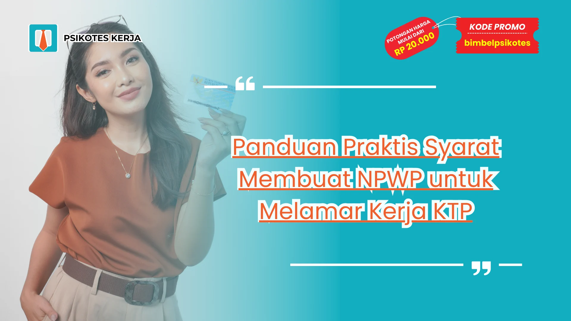 Syarat Membuat NPWP untuk Melamar Kerja