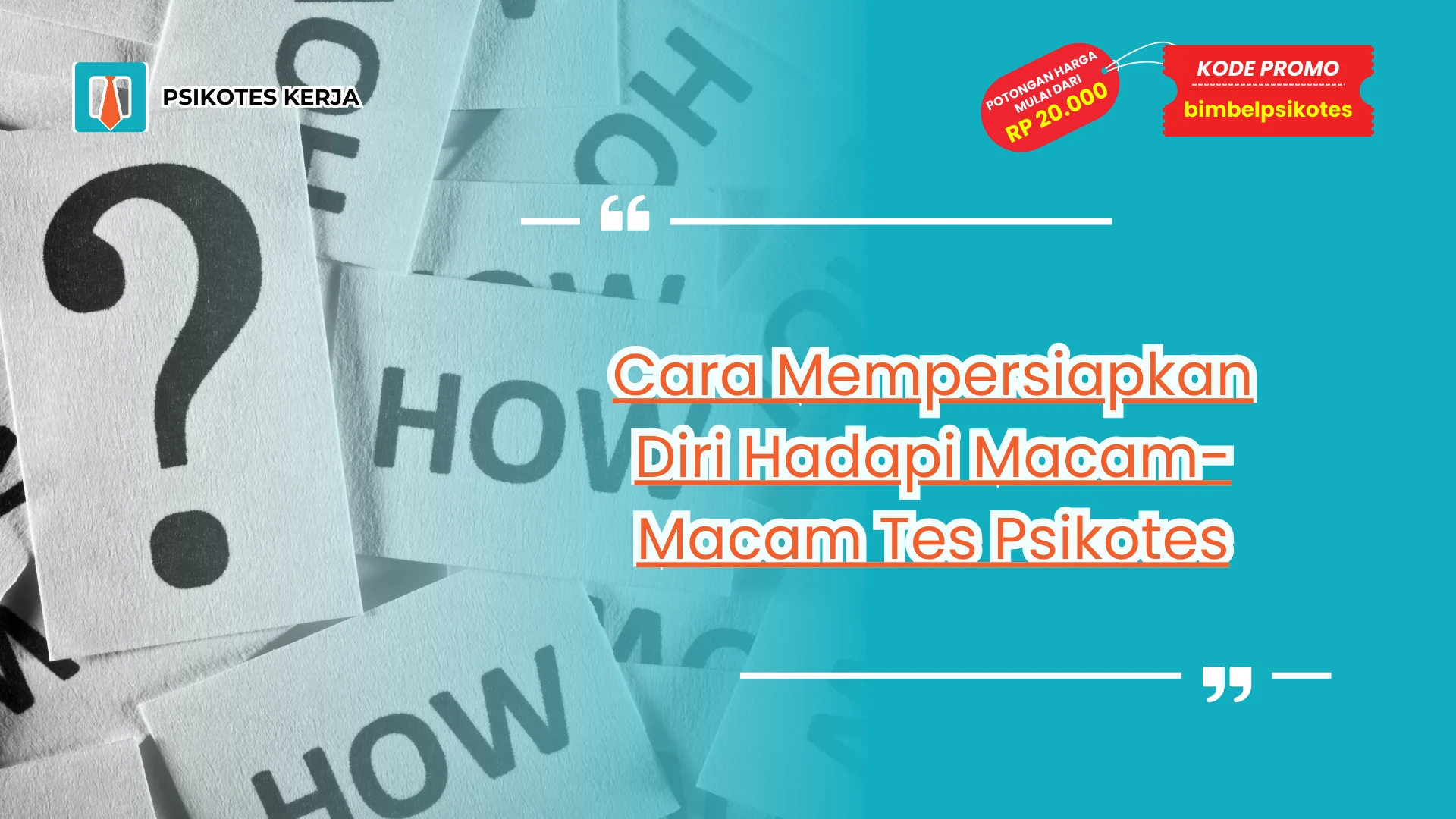Macam-Macam Tes Psikotes