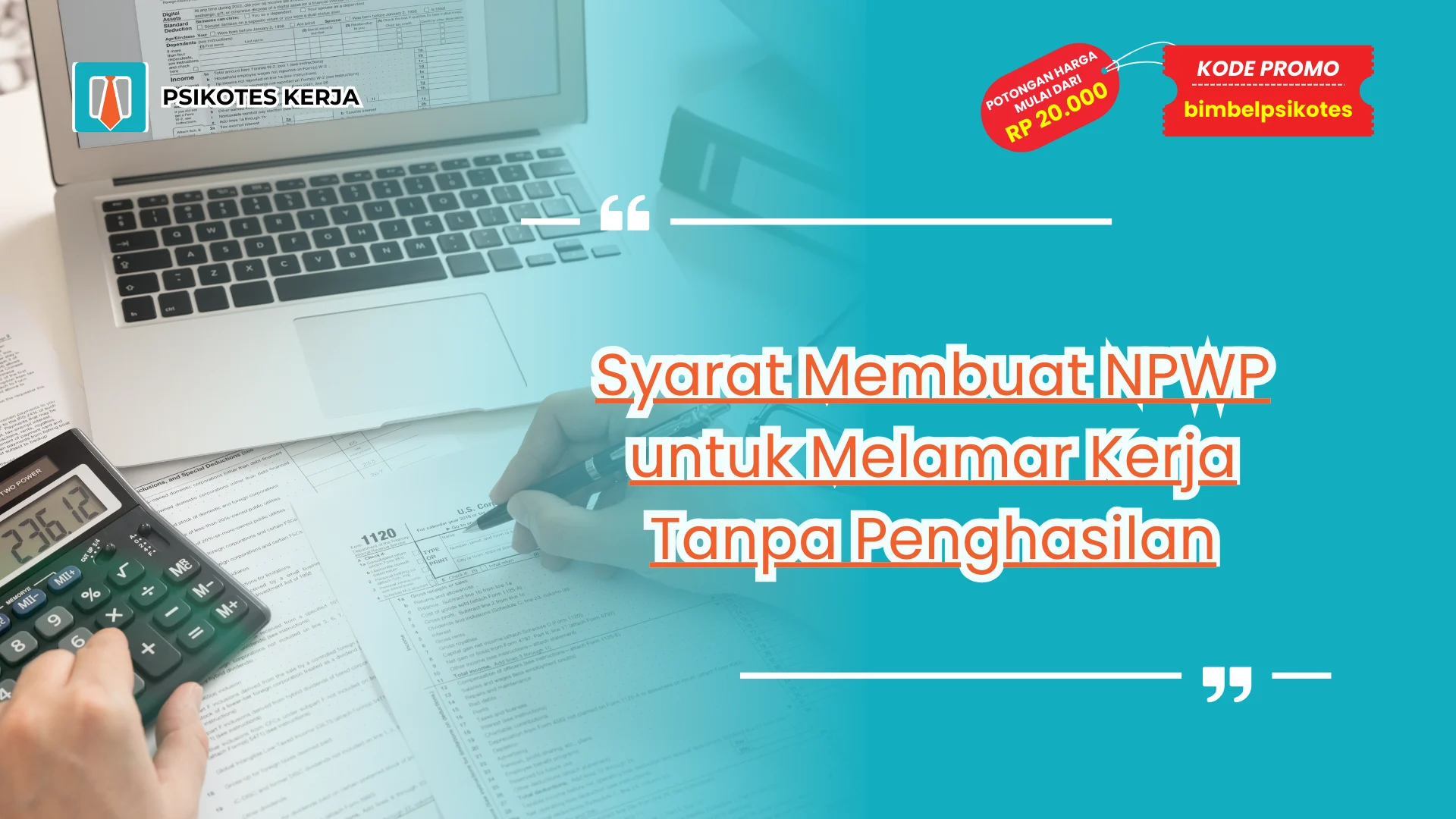 Syarat Membuat NPWP untuk Melamar Kerja
