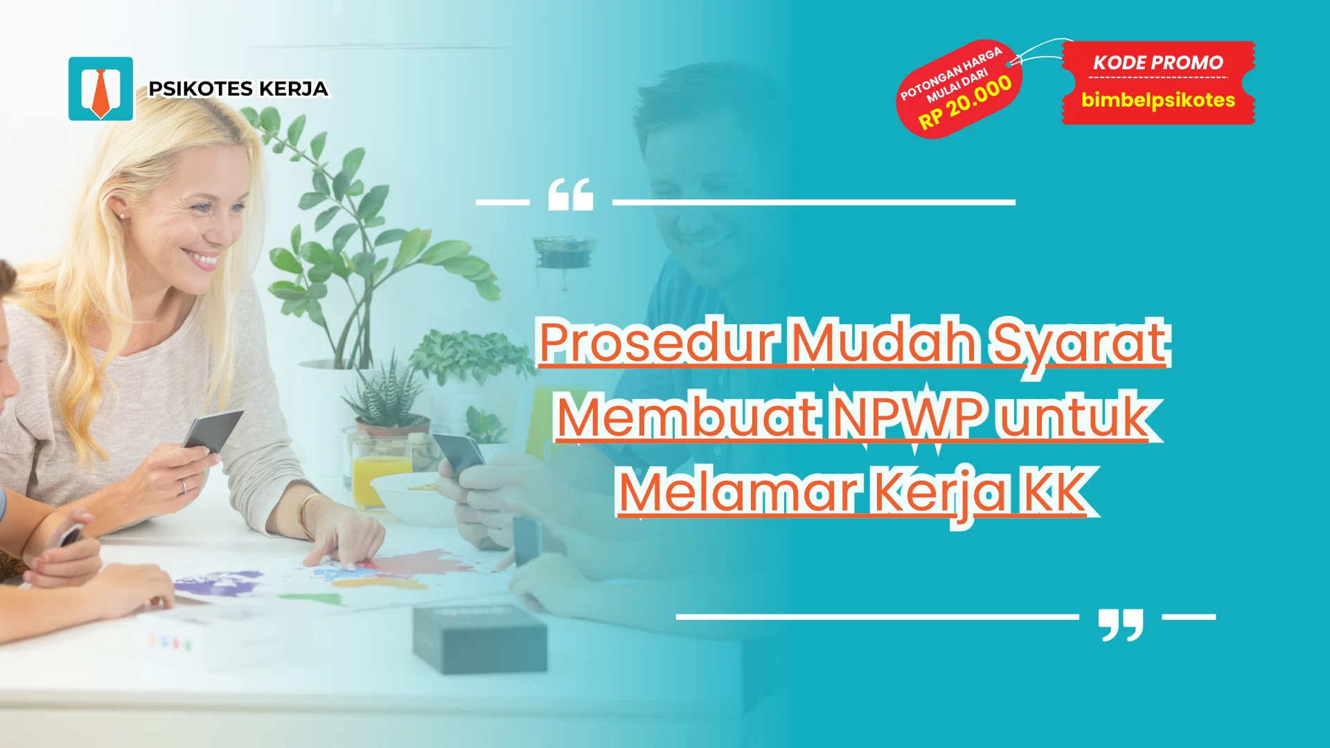 Syarat Membuat NPWP untuk Melamar Kerja