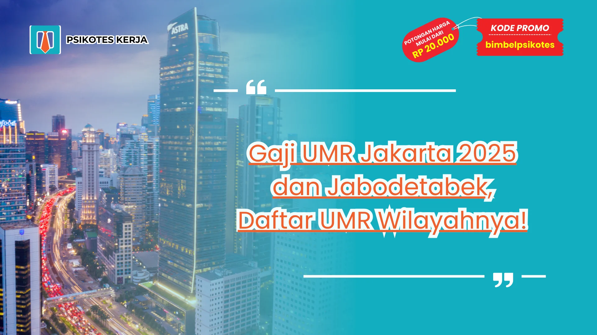 Gaji UMR Jakarta 2025