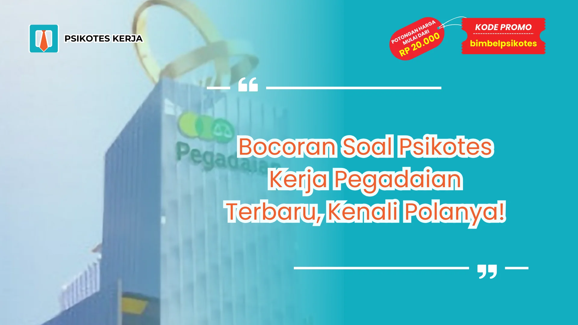 Soal Psikotes Kerja