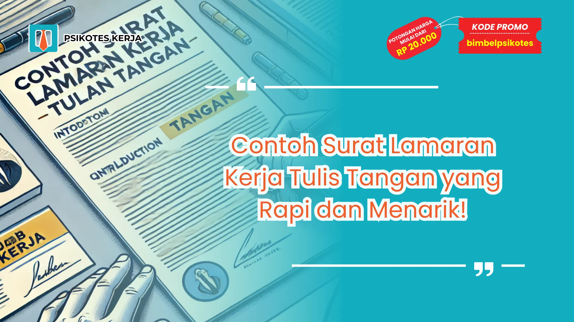 Contoh Surat Lamaran Kerja